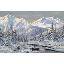 РЕПРОДУКЦИИ НА КАРТИНИ Зимен пейзаж - 2 (1920)